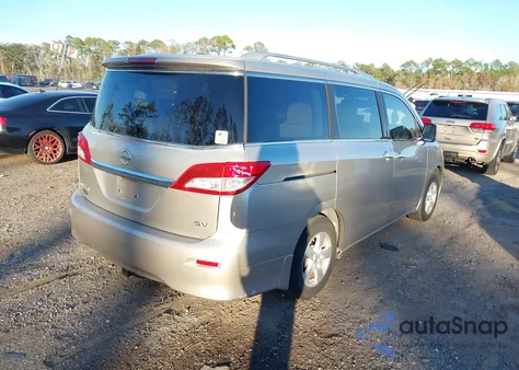 2013 Nissan Quest Sv from USA, damaged, VIN JN8AE2KP2D9066681